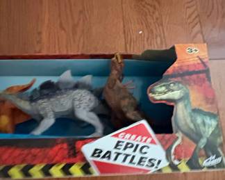 Kid Galaxy Dinosaur Action 6" Figure Set