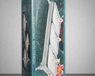 International Silver Company Triple Compartment Server