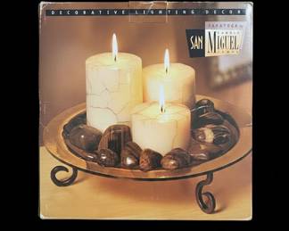 San Miguel Lamps Saratoga Candle Holder Set
