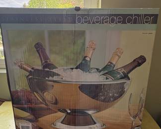 Final Touch Stainless Steel Beverage Chiller