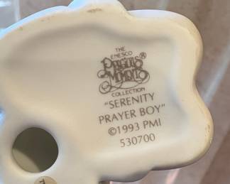 Precious Moments "Serenity Prayer Boy" Figurine