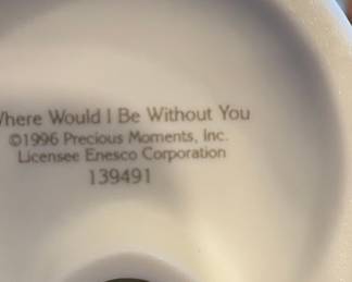 Precious Moments "Where Would I Be Without You" Figurine
