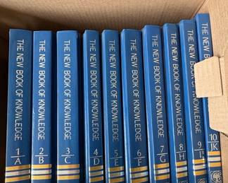 The New Book of Knowledge Encyclopedia Set