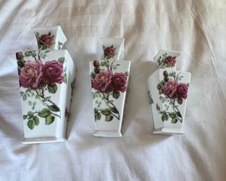 Godinger  Co. Rose S or Vases