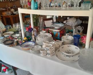 Wine Glasses, dishes