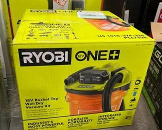 RYOBI ONE+ 18V Cordless 5 Gal. Wet/Dry Vacuum Kit