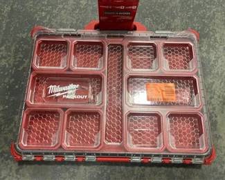 Milwaukee PACKOUT Organizer Impact-Resistant Poly 10 compartments