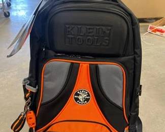 Klein Tools Tradesman Pro 7-1/4 in. W X 20 in. H Backpack Tool Bag