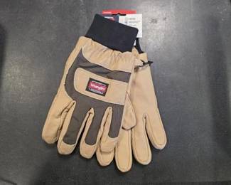 Wrangler Extra Large Workwear Insulated Waxed Pigskin Gloves