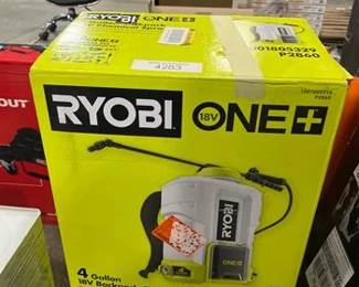 RYOBI ONE+ 18V Cordless Battery 4 Gal. Backpack Chemical Sprayer