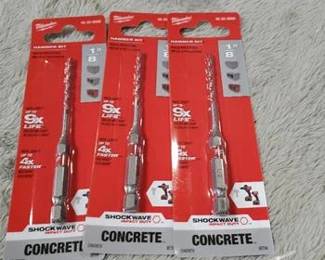 Milwaukee Shockwave 1/8 in. X 3-1/2 in. L Carbide Hammer Drill Bit