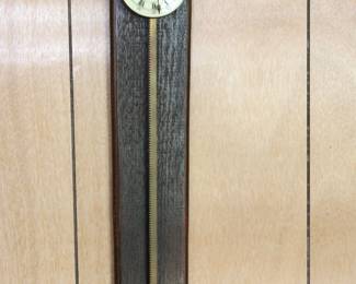 German Sawtooth Gravity Wall Clock