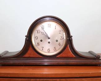 Tambour Style Mantle Clock