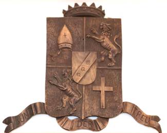 Hand Carved Plaque " Covenant of Faithfulness"