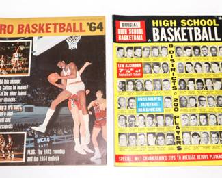 1964 High School Basketball Magazine with a young Kareem Abdul Jabbar