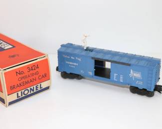 Lionel Operating Brakeman Car No 3424