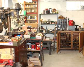 Entire Workshop with Lots of Hardware