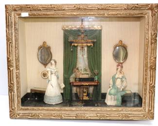 French 3D Shadow Box Display