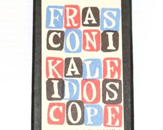 Book - Kaleidoscope in Woodcuts by Antonio Frasconi
