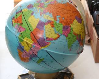 Vintage World Globe