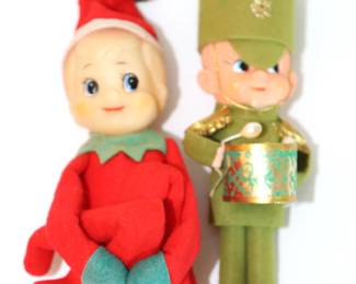 Elf on a Shelf and Friend