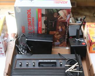 Atari Game and Wireless Controls