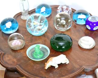 Murano and other Paperweights