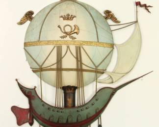 Large tin "Steampunk" Wall Hanging