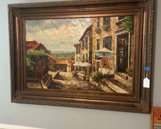 Beautiful oil on canvas