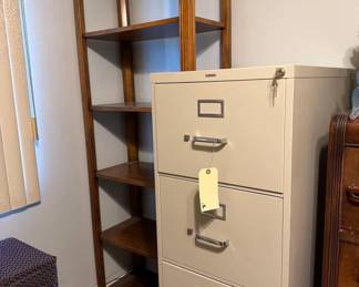 2232  Bookshelf and Filing Cabinet