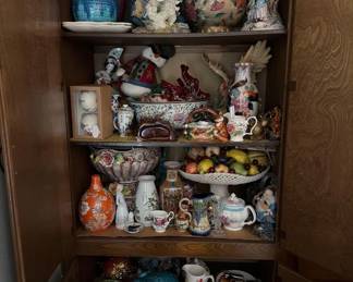 2456  Glass, Crystal, and Porcelain Collection