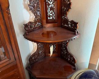 2214  Corner Display Cabinet