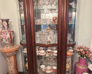 1320  Glass Curio Cabinet