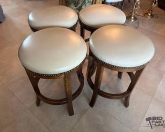 1342  4 Douglas Furniture Barstools
