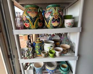 4086  Decorative Pots, Shooter Glasses