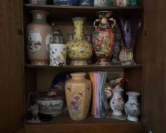 2464  Brass, Crystal, Glass, and Porcelain