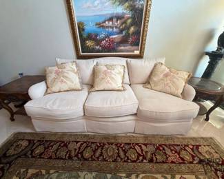 1024  Thomasville Couch with 2 End Tables