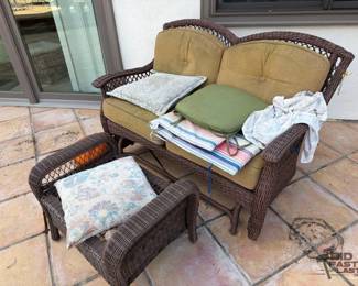 3000  Outdoor Wicker Rocking Chair
