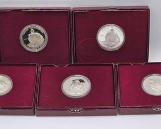 702  90 Silver George Washington Commerative Half Dollar