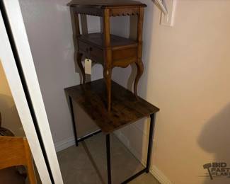 2108  2 Wooden Tables