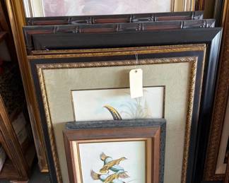 4032  9 Framed Artworks