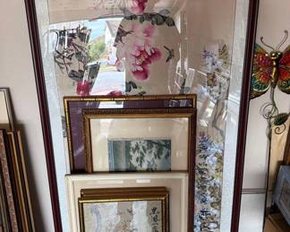 4028  7 Framed Artworks