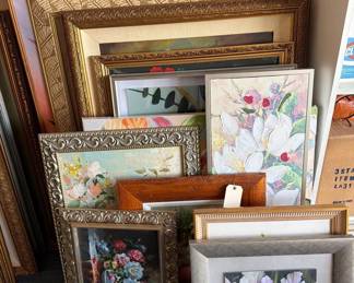 4036  14 Framed Artworks