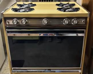 Vintage Tappan Custom Gas Range