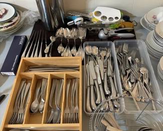 Mystery Lot Stainless Steel Flatware  Utensils