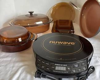Nuwave Cooking and Archor Hocking Cookware