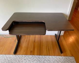 Vintage Wood Veneer Desk