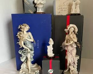 Giuseppe Armani Collectible Figures with Boxes
