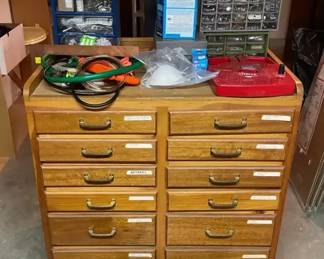 Rolling Wooden Workshop Table  Various WorkshopHousehold Supplies