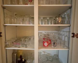 Assorted Barware Glasses